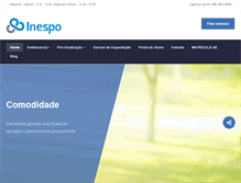 Tablet Screenshot of inespo.com.br